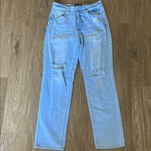Light Blue Distressed Jeans